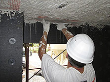 Finitura dell'intradosso