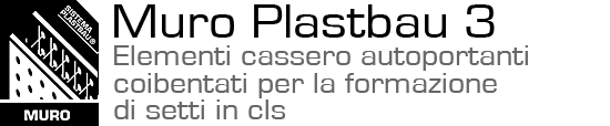 Cassero in polistirolo - Sistema Plastbau Plastbau Metal - Sistema Plastbau