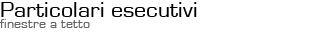 Particolari esecutivi - Finestre a tetto